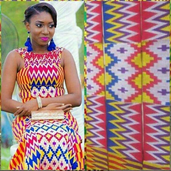 kente fabric dresses